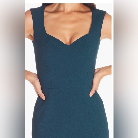 NWT Dress The Population Elle Sheath Dress Pine Sz L - Picture 3 of 7